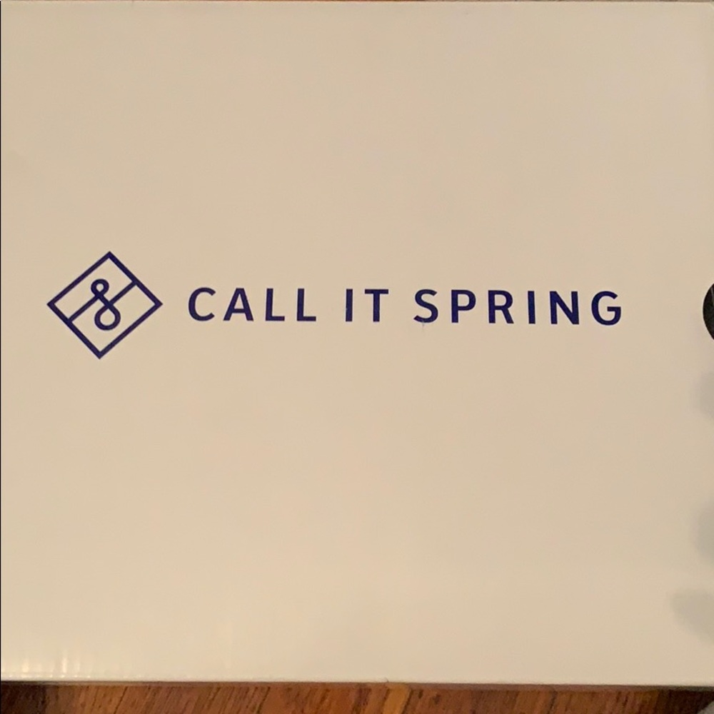 Leather brown booties